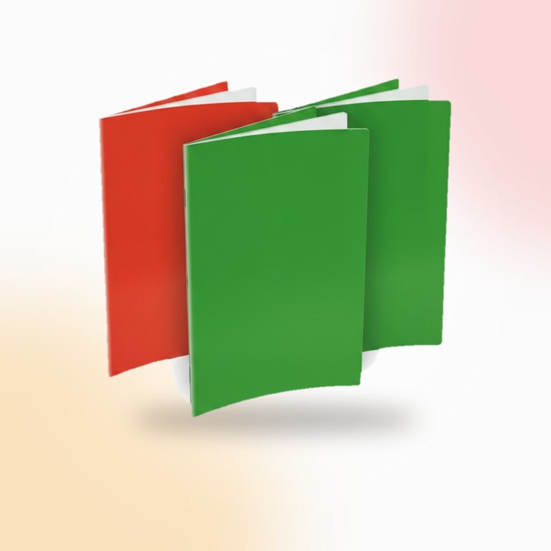 Cahiers format A4 (21×29.7cm)