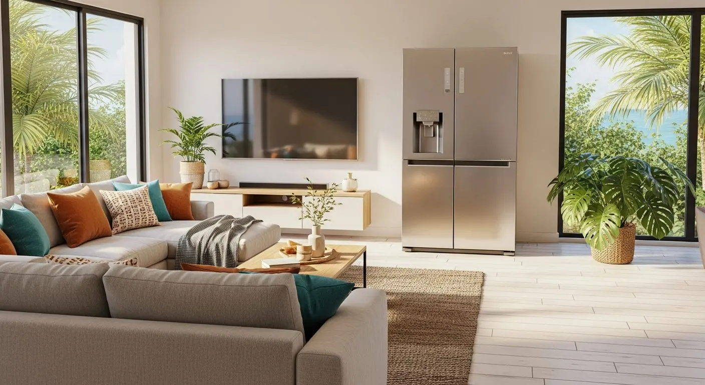 Intérieur équipé à Mayotte — électroménager Mayana Distrib