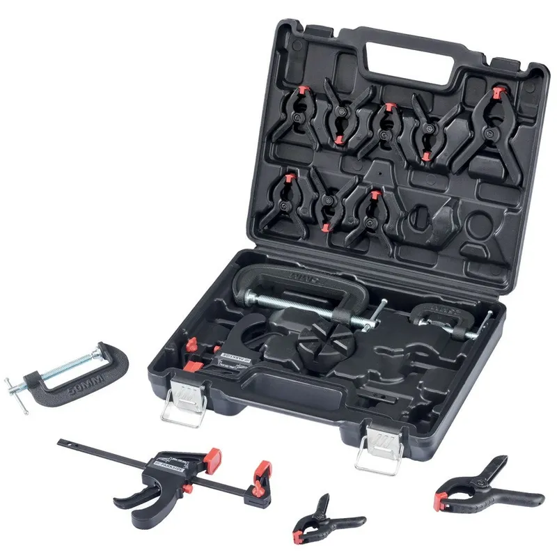 Serre-joints et pinces – lot de 16 pièces