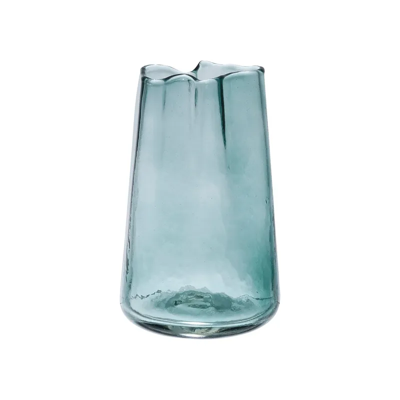 Vase bronze emeraude D13XH20CM