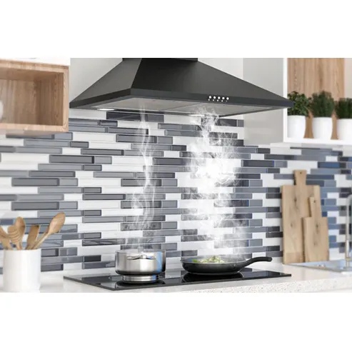 Hotte aspirante Pyramide Cuisinam  60CM NOIRE MAT