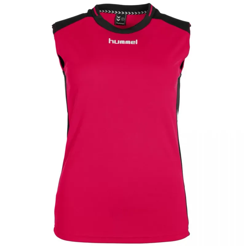 Maillot femme sans manches Hummel Lyon, rose