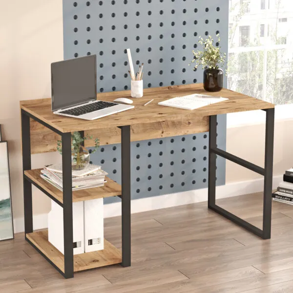 Bureau compact contemporain 120×60×75 cm