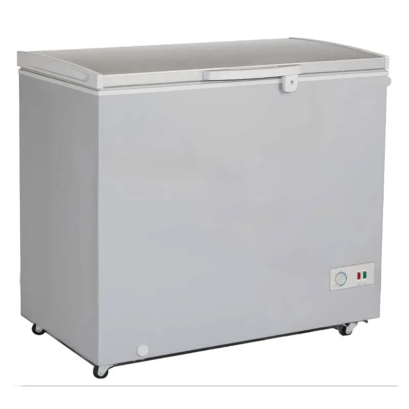 Congélateur coffre Wilson WF204XSR 198 L, argent, classe E