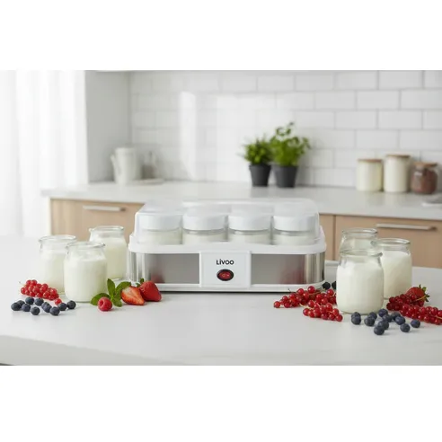 Yaourtière fromagère 2-en-1 – 12 pots