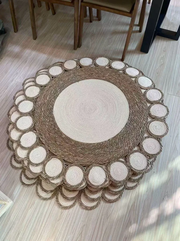 Tapis rond en jute D120CM