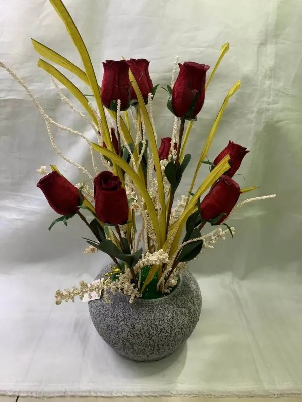 Fleur décorative artificielle 969F 42 cm