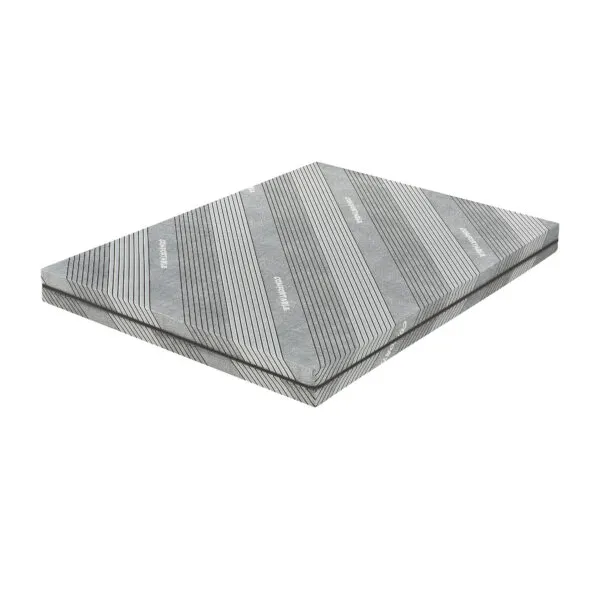 Matelas mousse imprime polyurethane 90x190x15 comfortable