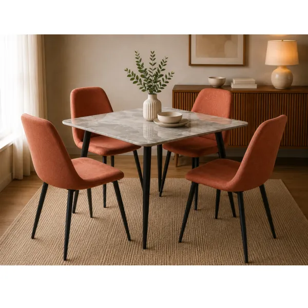 Table carrée 8080 Grise