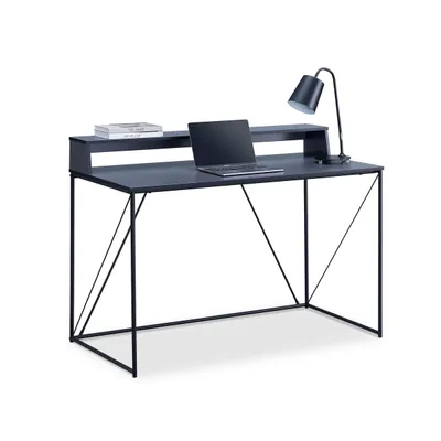 Bureau Walter noir et gris
