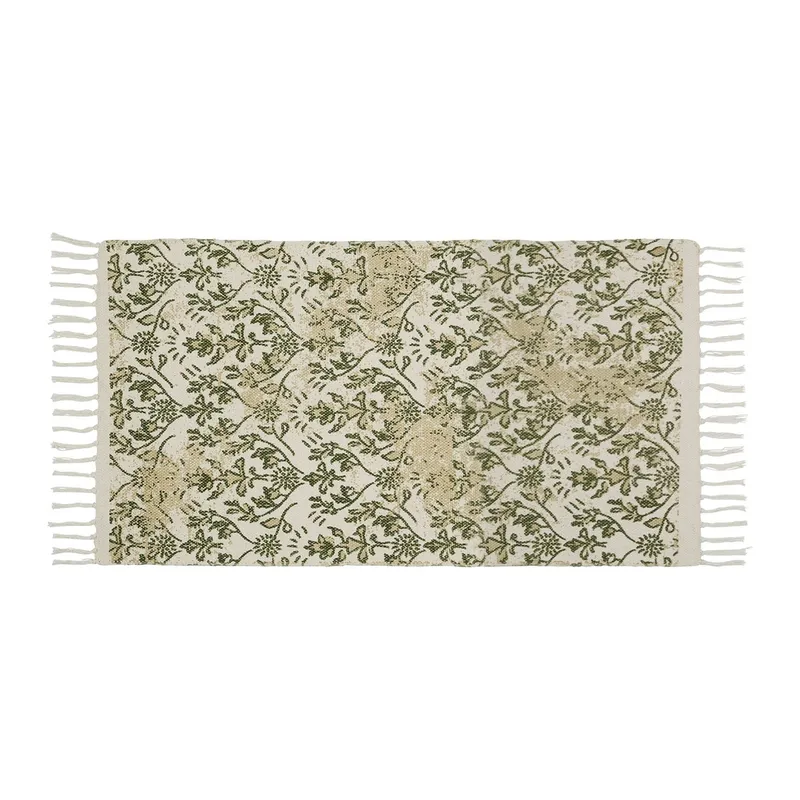 Tapis green wash c+kaki 140X70