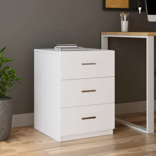 Caisson à tiroirs pour bureau 44,5 × 46,6 × 61,8 cm