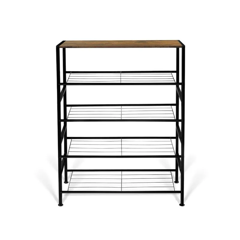 Meuble d'entrée multifonction – rangement chaussures, vêtements et accessoires