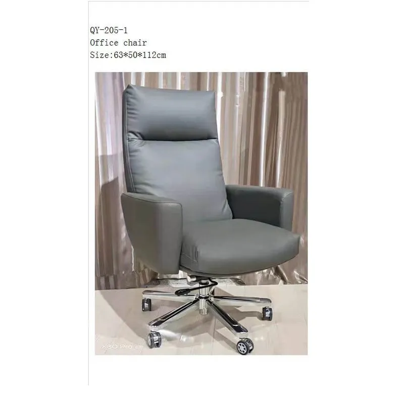 Chaise de bureau QY205 pivotante, hauteur réglable
