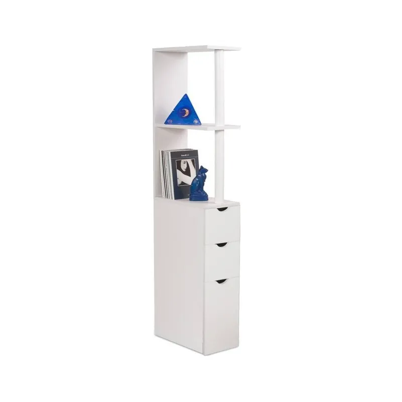 Meuble de salle de bain gain de place avec tiroir