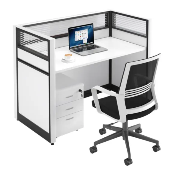 Bureau comptoir 120×60×110 cm à tiroir amovible