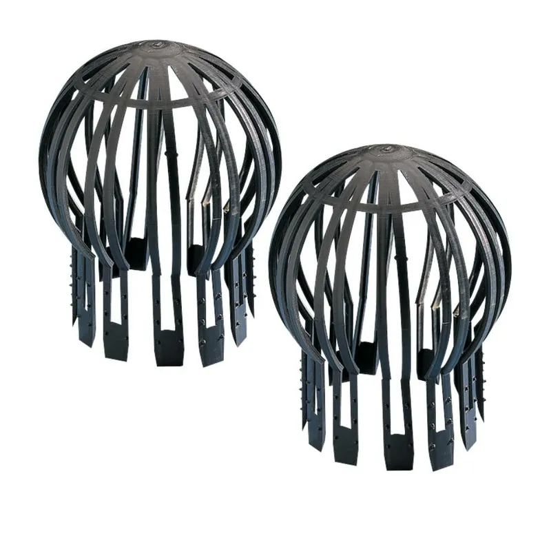 Paniers de gouttière en plastique – lot de 2
