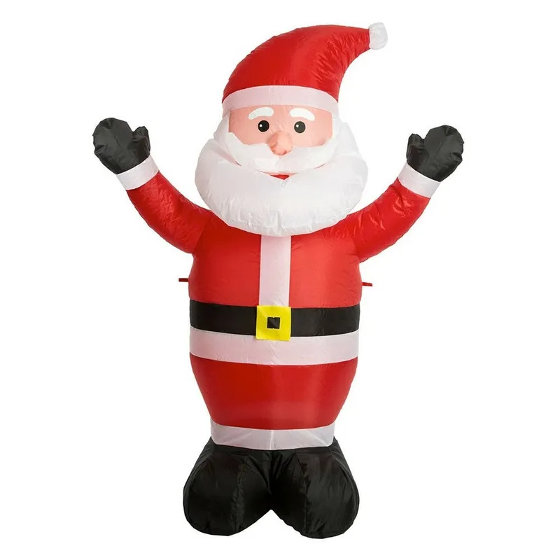 Père Noël gonflable 120 cm – décoration de Noël intérieure et extérieure