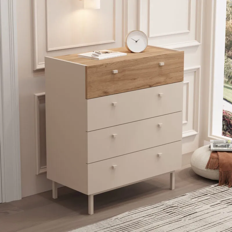 Commode 6 tiroirs – 80×42×93 cm – LK6-CS-COMM