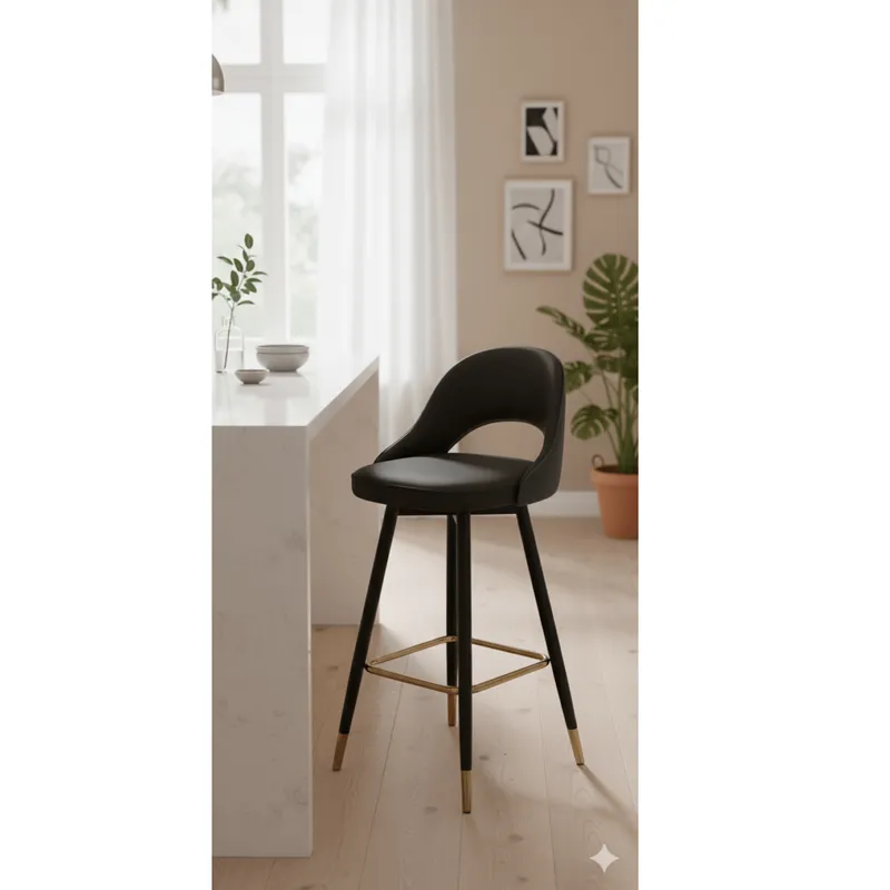 Chaise de bar scandinave moderne
