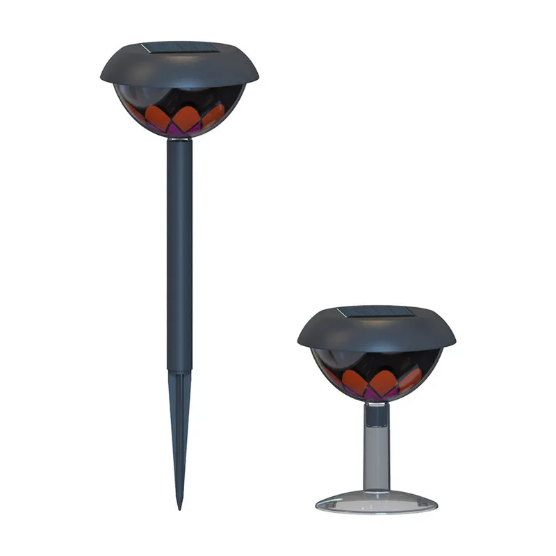 Lampe solaire LED motif Mandala