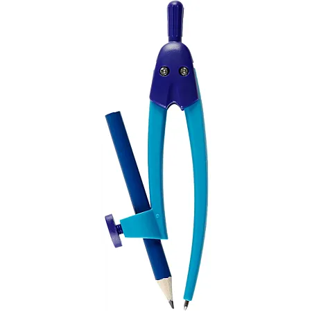 Compas en plastique avec crayon