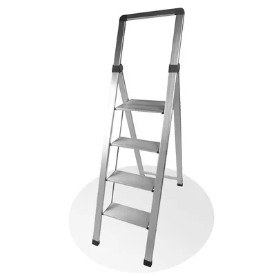 Marchepied aluminium 4 marches – profil slim