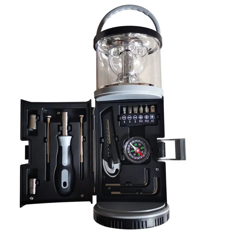 Lampe de travail avec boîte à outils intégrée – Baroudeur