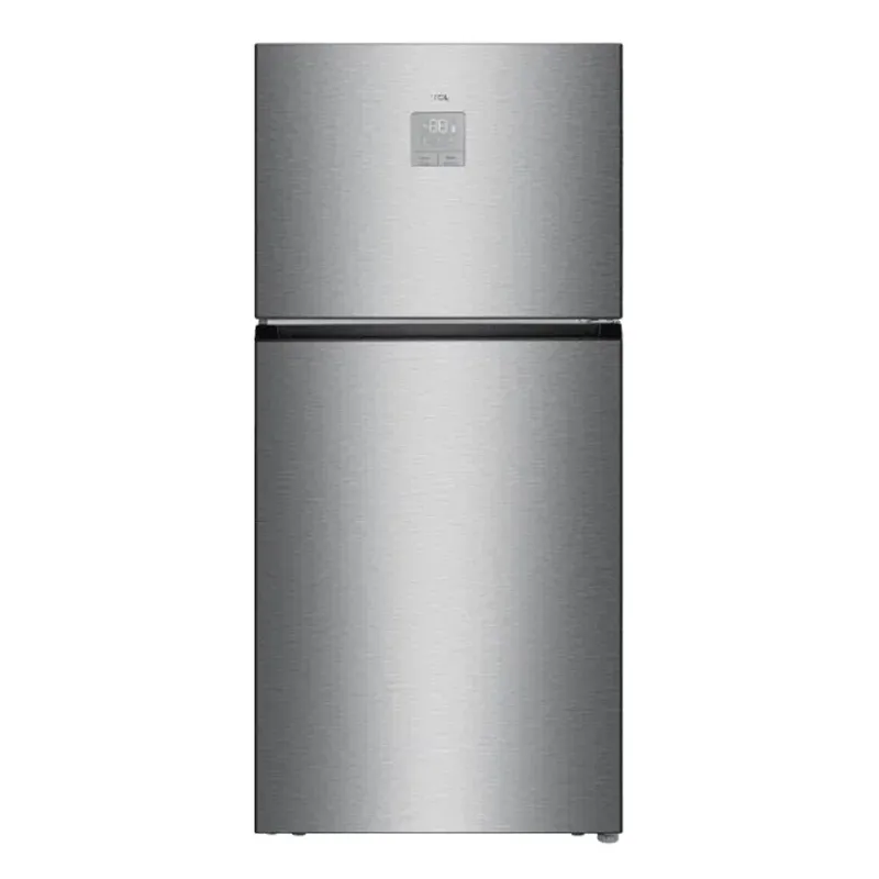 Réfrigérateur combiné TCL No Frost 540 L, gris inox