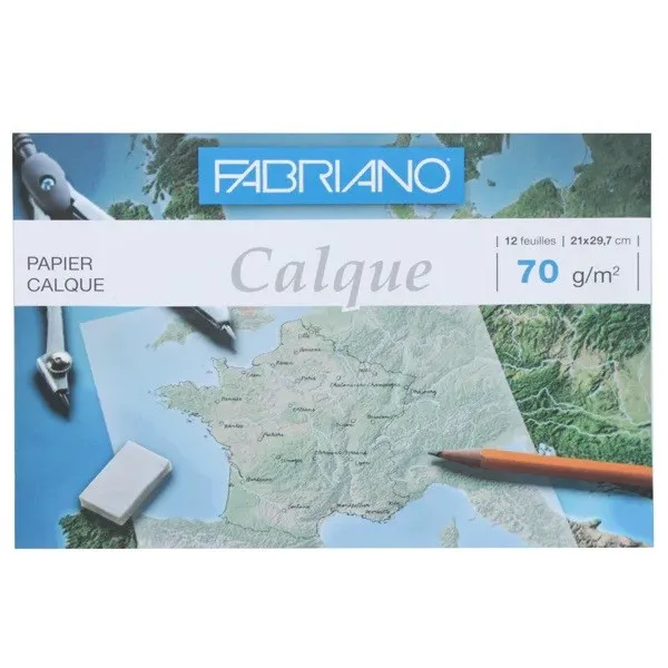 Papier calque A4 21×29,7 cm 70 g