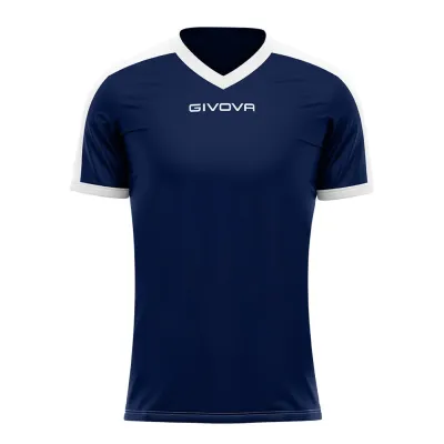 Maillot Givova Revolution – Bleu marine et blanc