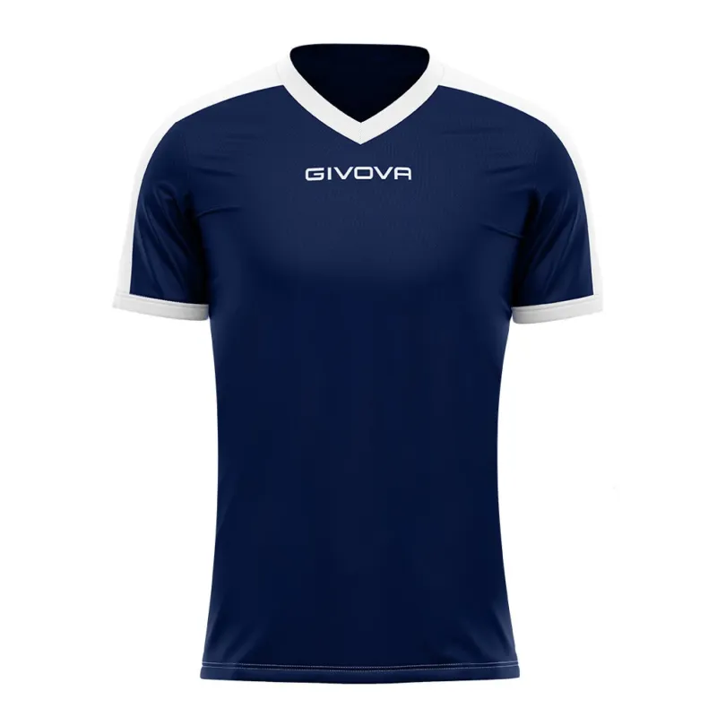 Maillot Givova Revolution – Bleu marine et blanc