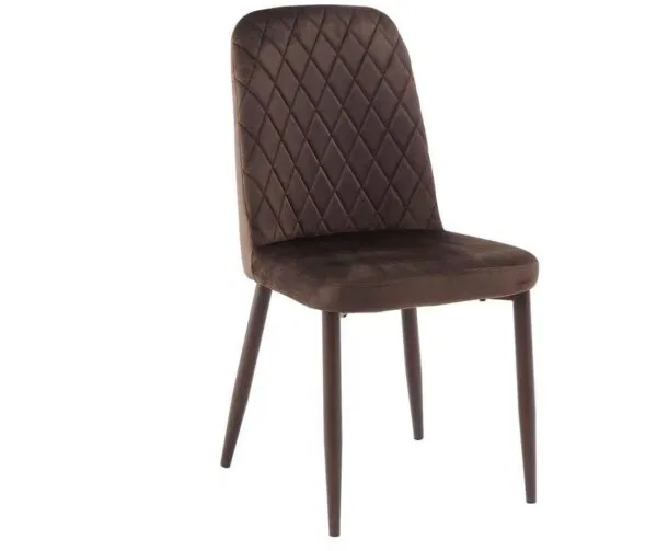 Chaise A306 marron design moderne