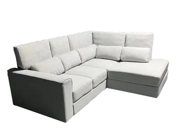 Canapé d'angle moderne confort moelleux