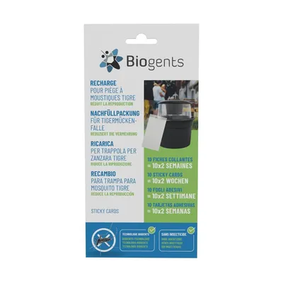 Recharge pièges à moustiques anti-ponte Sticky Cards (lot de 10) – 10660