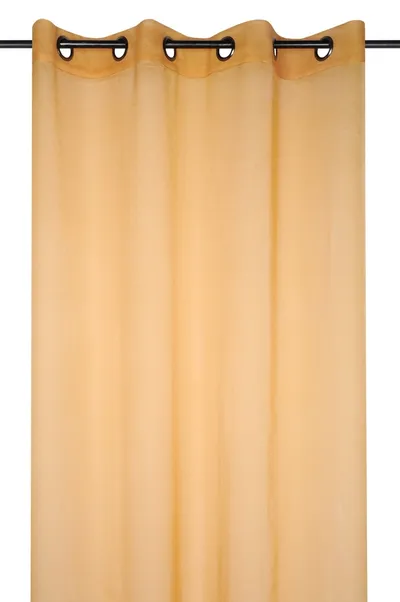 Voile monna 135X260 moutarde – 100% pe