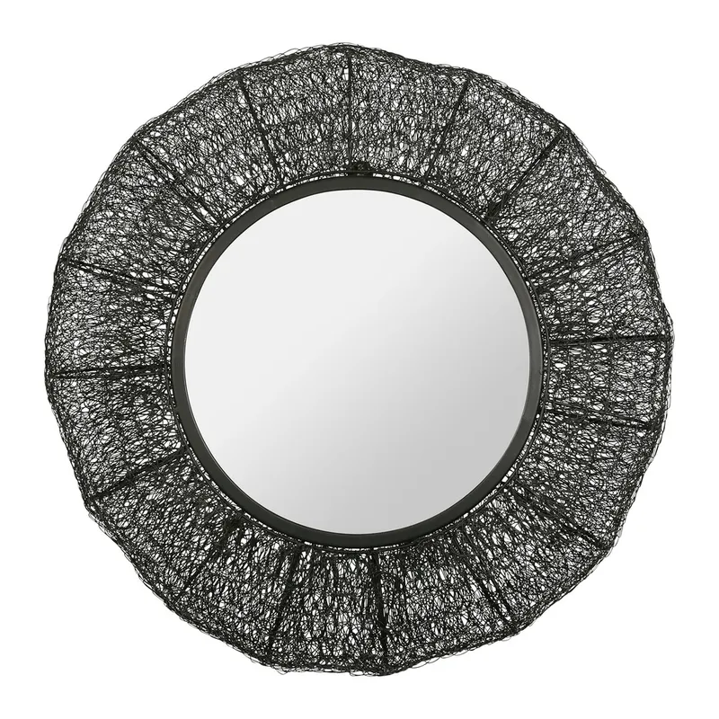 Miroir ardecor noir D60X15 fer