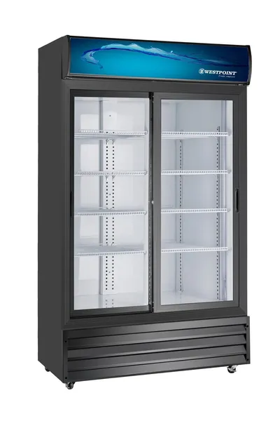 Vitrine à boisson 2 portes 405L Westpoint