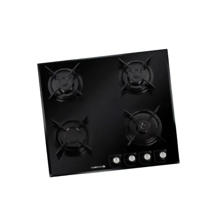 Plaque de cuisson gaz 4 feux Cuisinam 60 cm Noir CGLH-620122