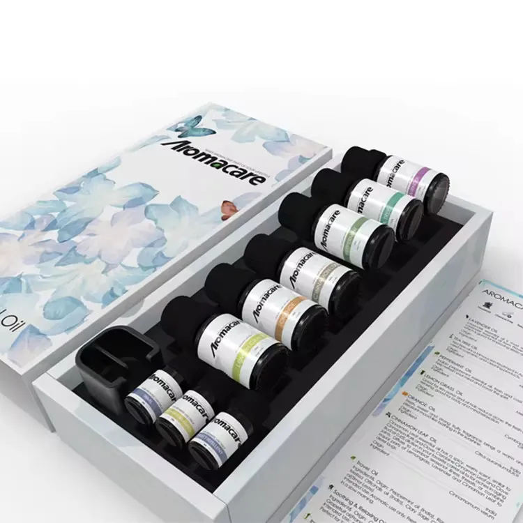 Huile essentielle aromacare pack de 6 parfums