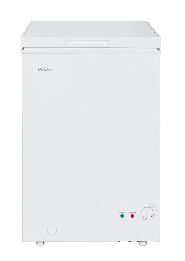 Congélateur coffre 152L Ocean OCE145DUO3 Blanc