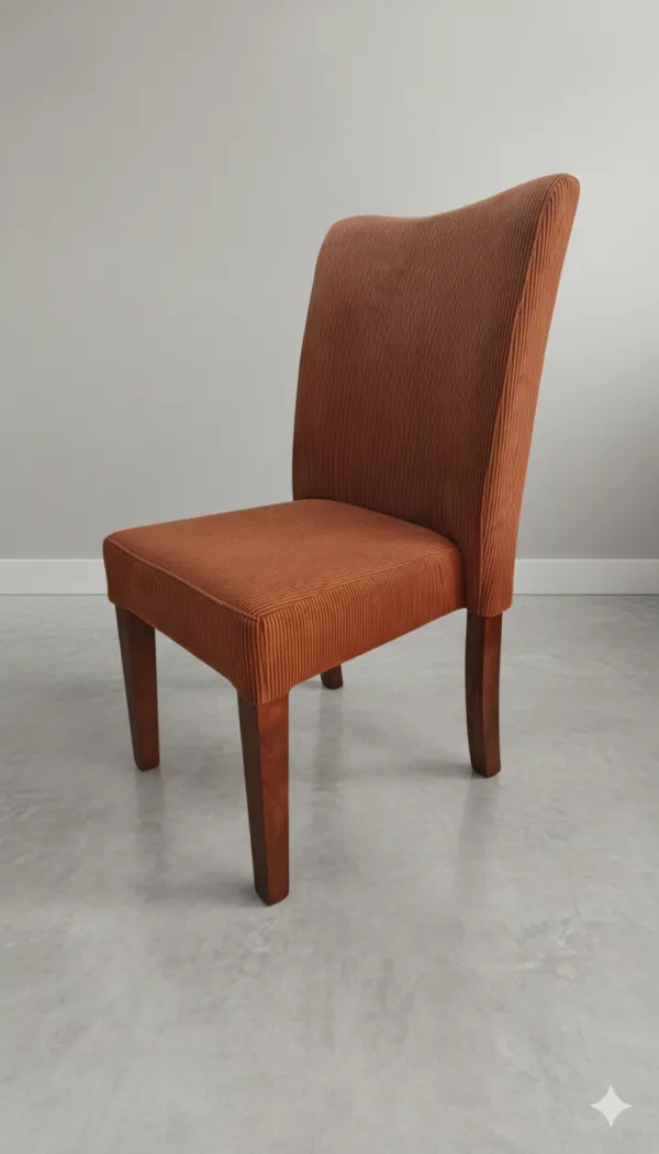 Chaise en bois design épuré 42×95×48 cm