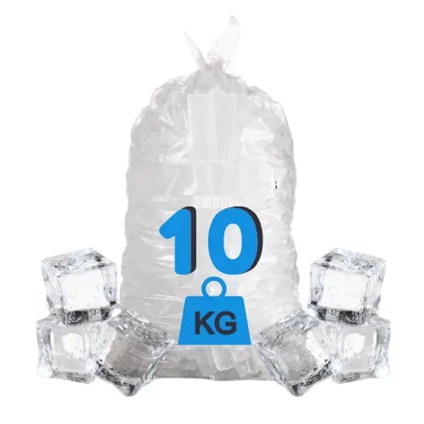Sac de glaçons apéritifs 10 kg fonte lente