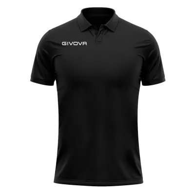 Polo piqué coton Givova Summer MA005-0010 Noir