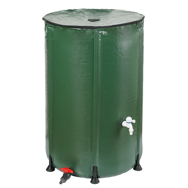 Récupérateur d'eau pluviale pliable