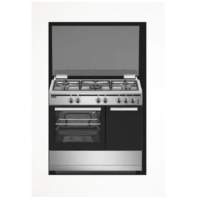 Cuisinière 5 gaz 90×60 cm Belford BF-502I Inox