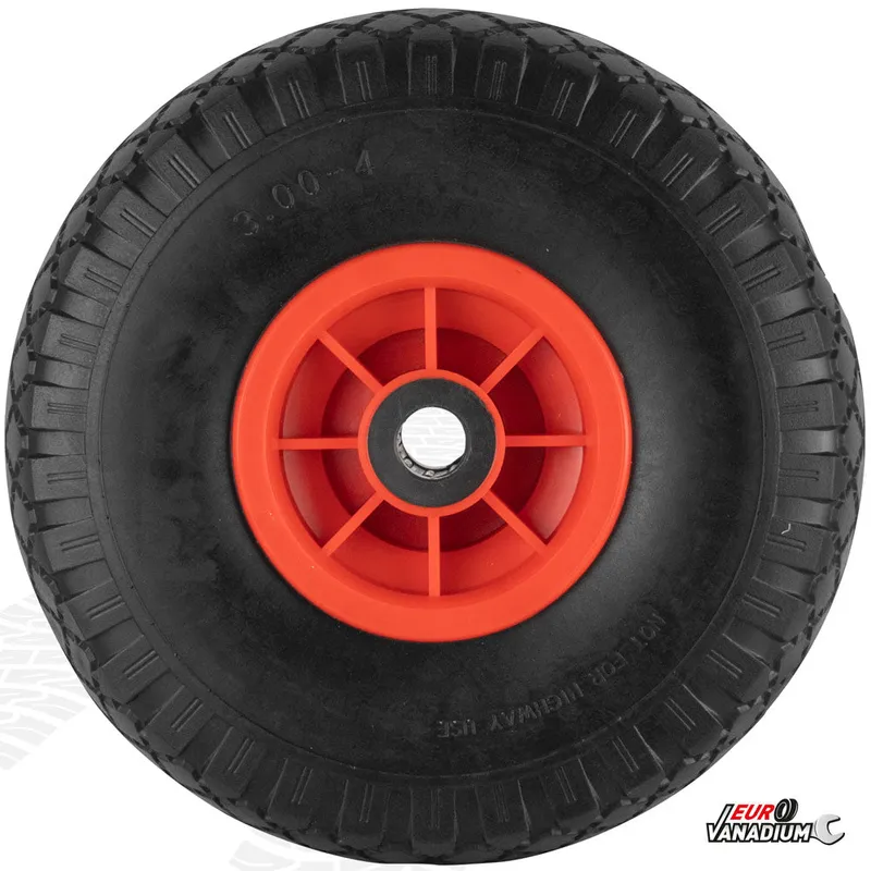 Roue increvable Ø 260 mm avec axe central