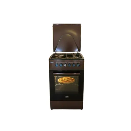 Cuisinière Neolux four électrique 50×50 cm – Marron