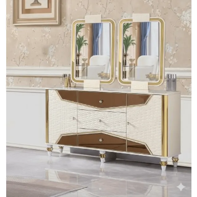 Bahut 4 portes 162×49×213 cm