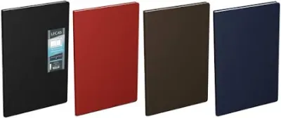 Agenda scolaire LECAS 16×24 cm, 1 semaine sur 2 pages, coloris assortis